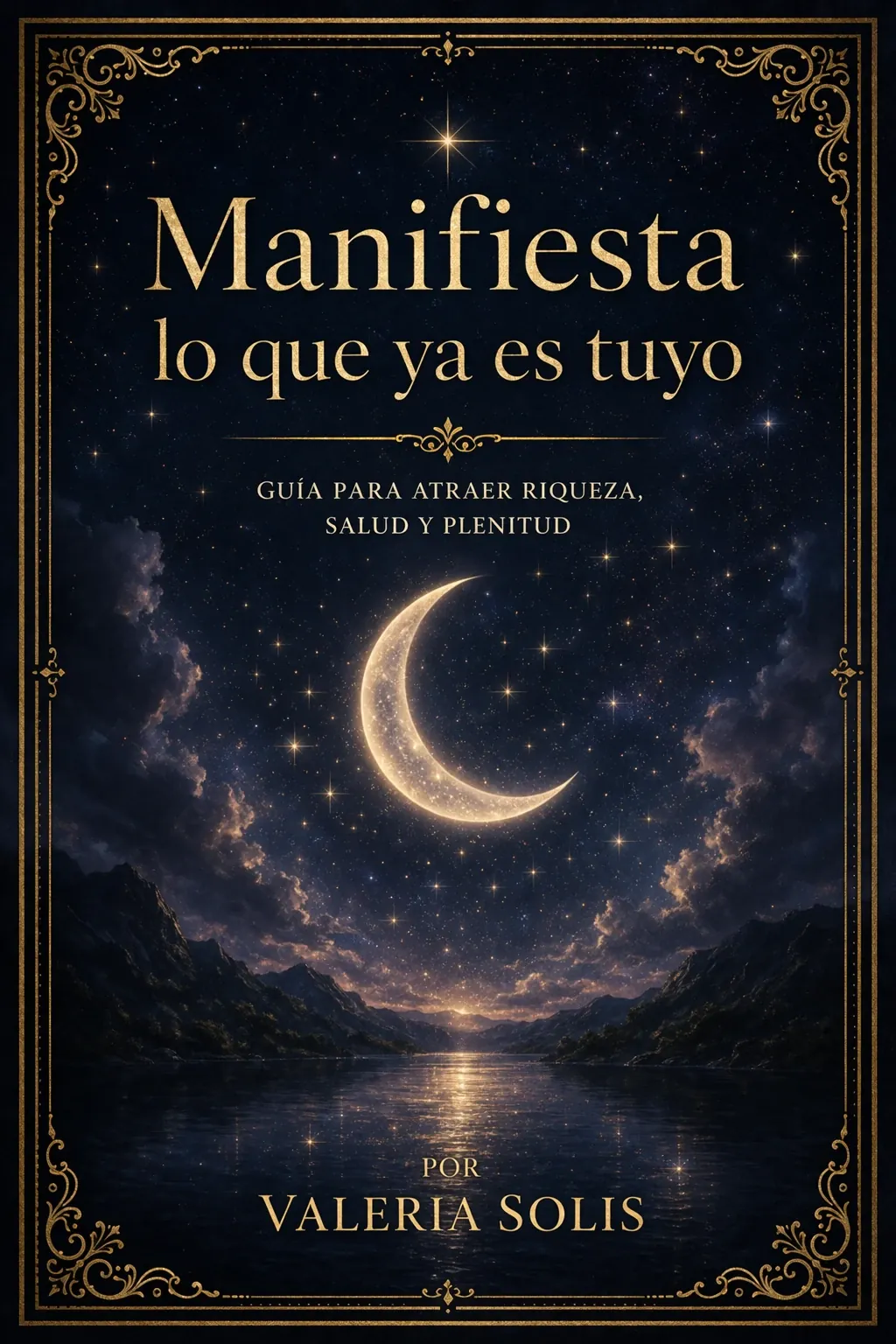 Manifiesta lo que ya es tuyo por Valeria Solis — Portada
